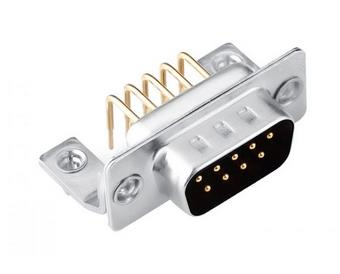 DR 9P 公 彎焊板8.08mm 鉚魚(yú)叉鎖4-40UNC*4.8螺絲